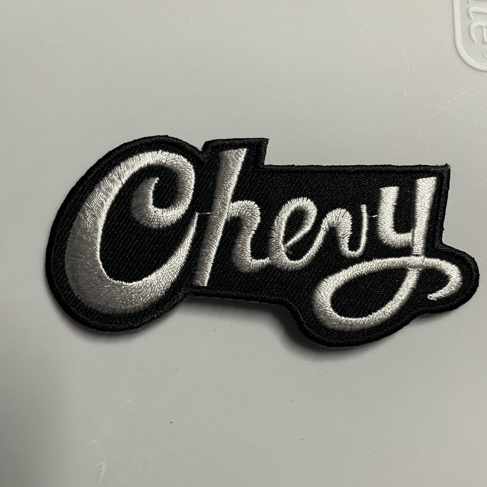 SALE ❤️Embroidered Chevy Cursive Iron on Patch